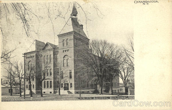 Union School Building Canandaigua New York