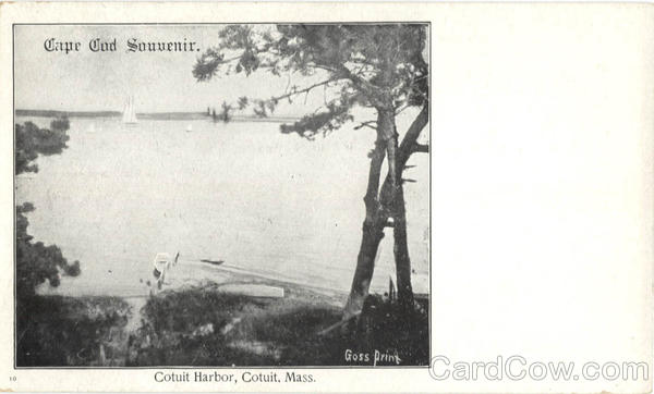 Cape Cod Souvenir Cotuit Harbor Massachusetts