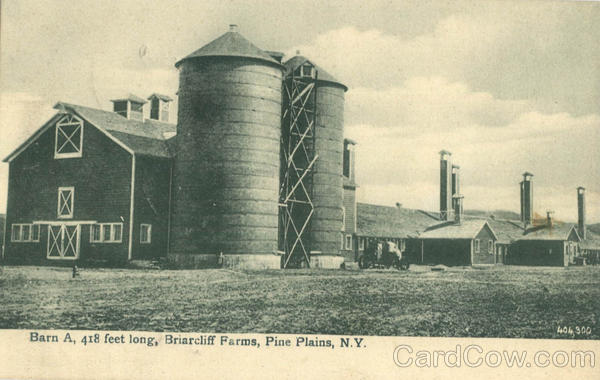 Barn A, 418 feet long, Briarcliff Farms Pine Plains New York