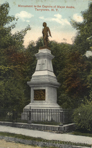 Monument to the Captors of Major Andre Tarrytown New York
