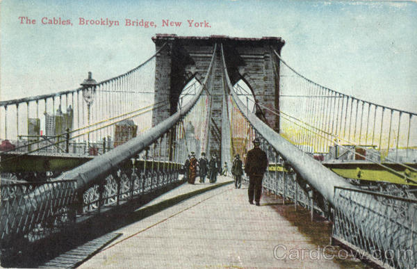 The Cables Brooklyn Bridge New York City