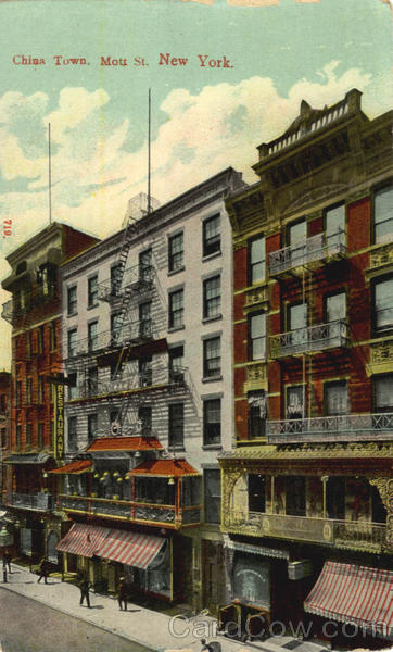 China Town Mott St. New York City