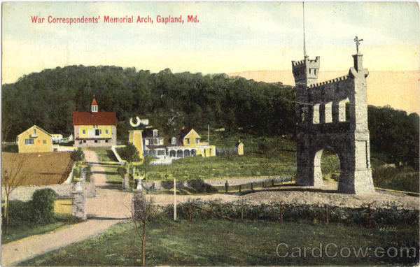 War Correspondents Memorial Arch Gapland Maryland