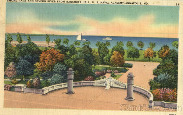 Smoke Park And Seven River , Bancroft Hall Annapolis Maryland