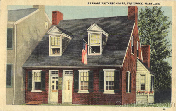 Barbara Fritchie House Frederick Maryland