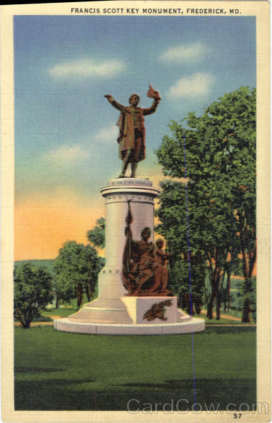 Francis Scott Key Monument Frederick Maryland