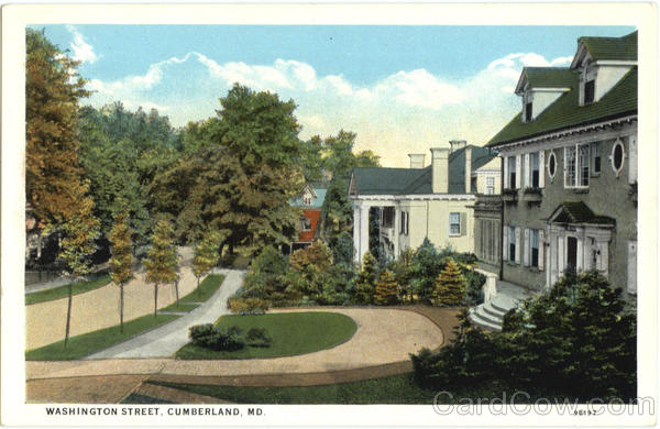 Washington Street Cumberland Maryland