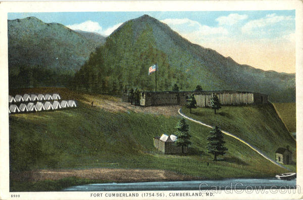 Fort Cumberland (1754-56) Maryland