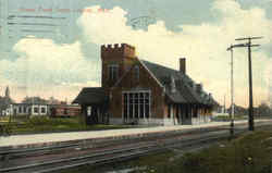 Grand Trust Depot Lansing, MI Postcard Postcard