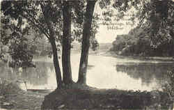 The Old Boat Landing on the St. Joe River Postcard