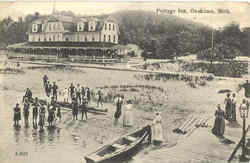 Portage Inn Postcard