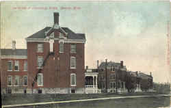Cottages , Industrial Home Postcard