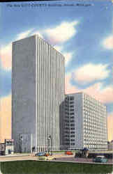 The New City-Country Building Detroit, MI Postcard Postcard