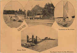 Cedar Lodge Yachting, Stony Point Postcard