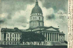 Kansas State Capitol Topeka, KS Postcard Postcard
