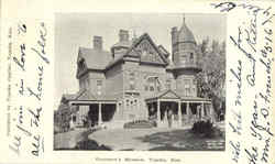 Governor's Mansion Topeka, KS Postcard Postcard