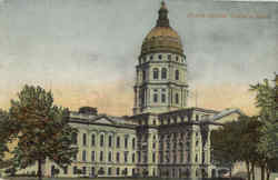 State House Topeka, KS Postcard Postcard