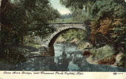 Stone Arch Bridge, Vinewood Park Postcard