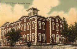 Central School Postcard