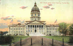 Kansas State Capitol Building Postcard