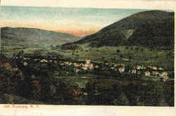 View of Roxbury Postcard