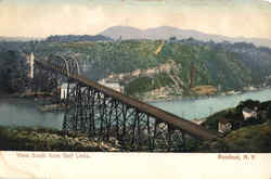 View South from Golf Links Postcard