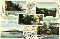 Glimpses of Canandaigua Lake Postcard