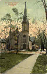 Methodist Episcopal Church, Corner George and Embargo Streets Rome, NY Postcard Postcard