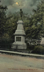 Andre Monument, Hudson Tarrytown, NY Postcard Postcard