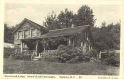 Woodchuck Lodge, Home of John Burroughs Roxbury, NY Postcard Postcard