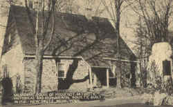 Memorial House of Huguenot Postcard