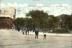 Madison Square Park, Facing 25rd Street Postcard