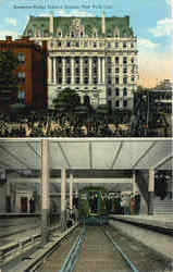 Brooklyn Bridge Subway Station Postcard