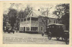 Shipways Inn Cumberland Hagerstown Postcard