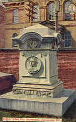Edgar Allan Poe Monument Postcard