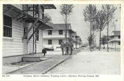 Company Street, Ordance Training Center Postcard