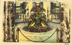 Crypt of John Paul Jones Postcard