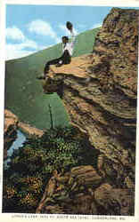 Lover's Leap, 1652 Ft. Above Sea Level Postcard