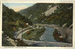 The Narrows Cumberland, MD Postcard Postcard