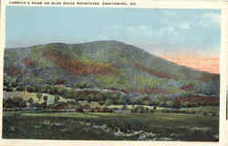 Carrick's Knob on Blue Ridge Mountains Postcard