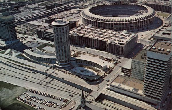 View from Arch - West St. Louis Missouri