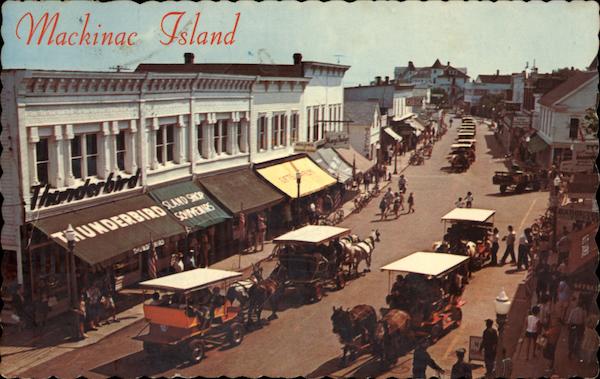 Main Street Mackinac Island Michigan