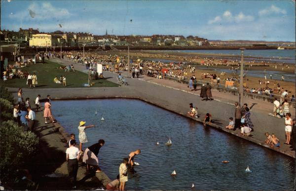 South Sands and Children's Lake Bridlington United Kingdom