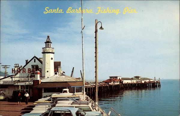 Santa Barbara Fishing Pier California