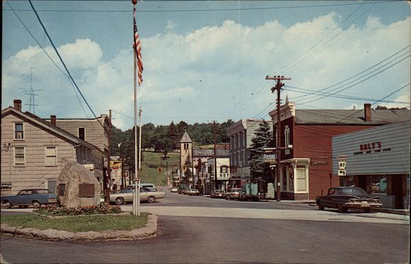 Business center of Sullivan County Dushore Pennsylvania