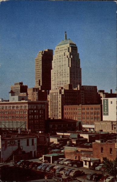 Skyline Showing Post Office Oklahoma City