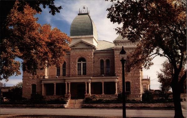 Crockett County Courthouse Ozona Texas Sandra Childress