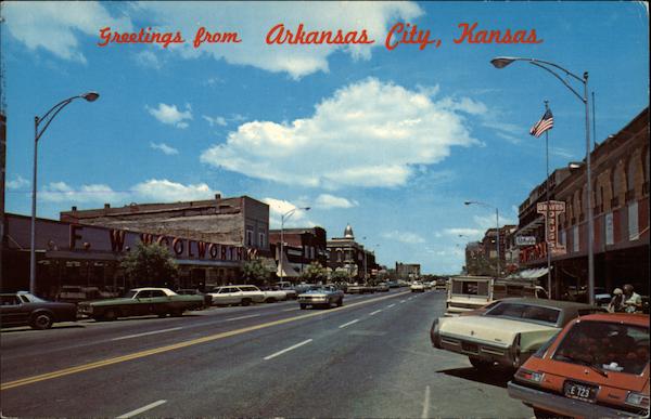 Looking North on Summit Street Arkansas City