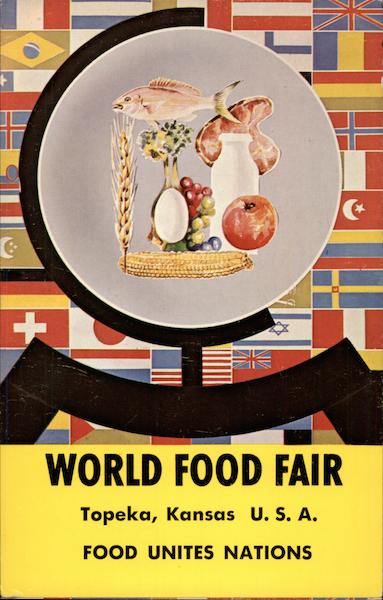 World Food Fair Topeka Kansas Lane Advertising Exposition