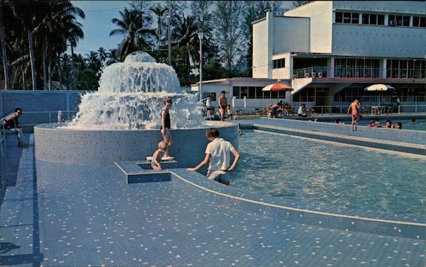 Chinese Swimming Pool Penang Malaysia Southeast Asia